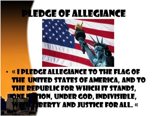 pledge to flag 126