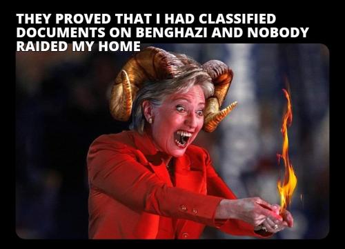 Hillary Clintons Home Was Never Raided