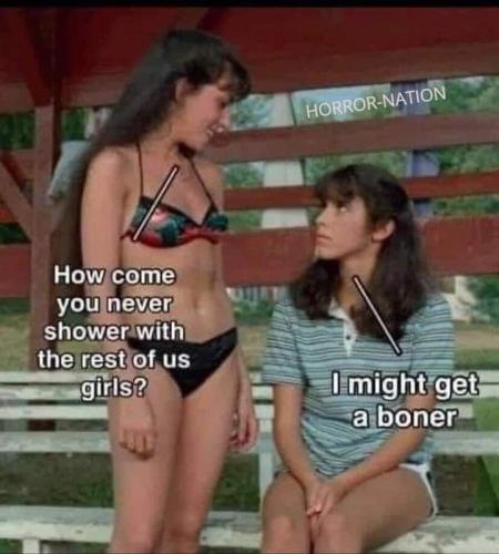 shower boner