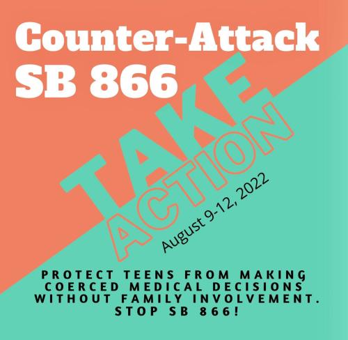 California - Aug 9-12, 2022 - Sb866 Counter Attack