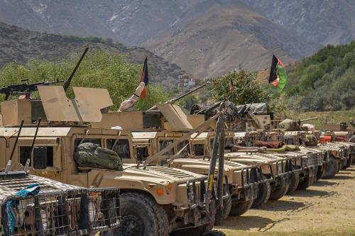 afghan army humvees august 2021