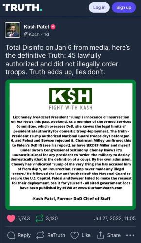 Trump Jan 6th 1