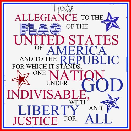 pledge to flag 132
