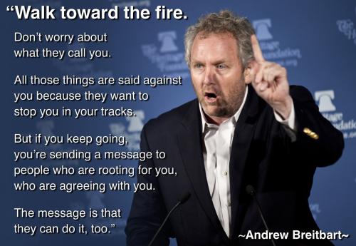 Walk Toward the Fire - Andrew Breitbart Speech