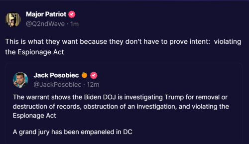 Trump Warrant 1