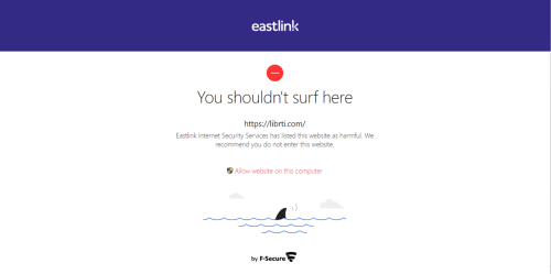 librti error from eastlink