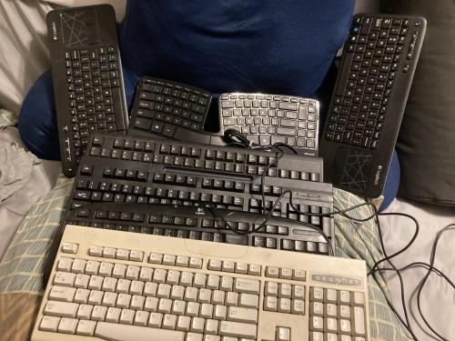 Keyboards galore