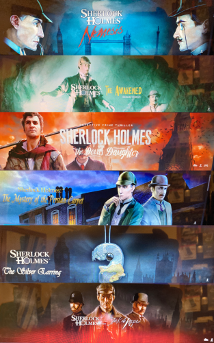 Sherlock Holmes titles on Steam
