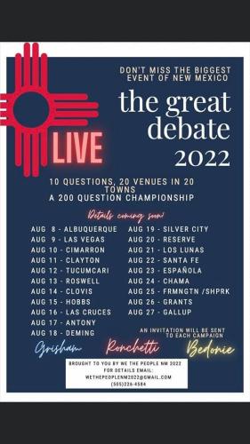 We The People NM 2022 - The Great Debate [gubernatorial]