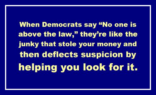 democrats above the law