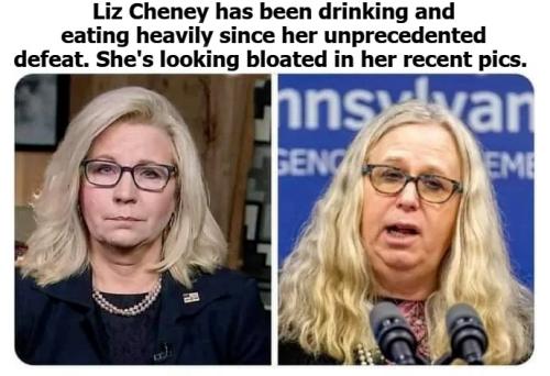 Bloated Liz Cheney