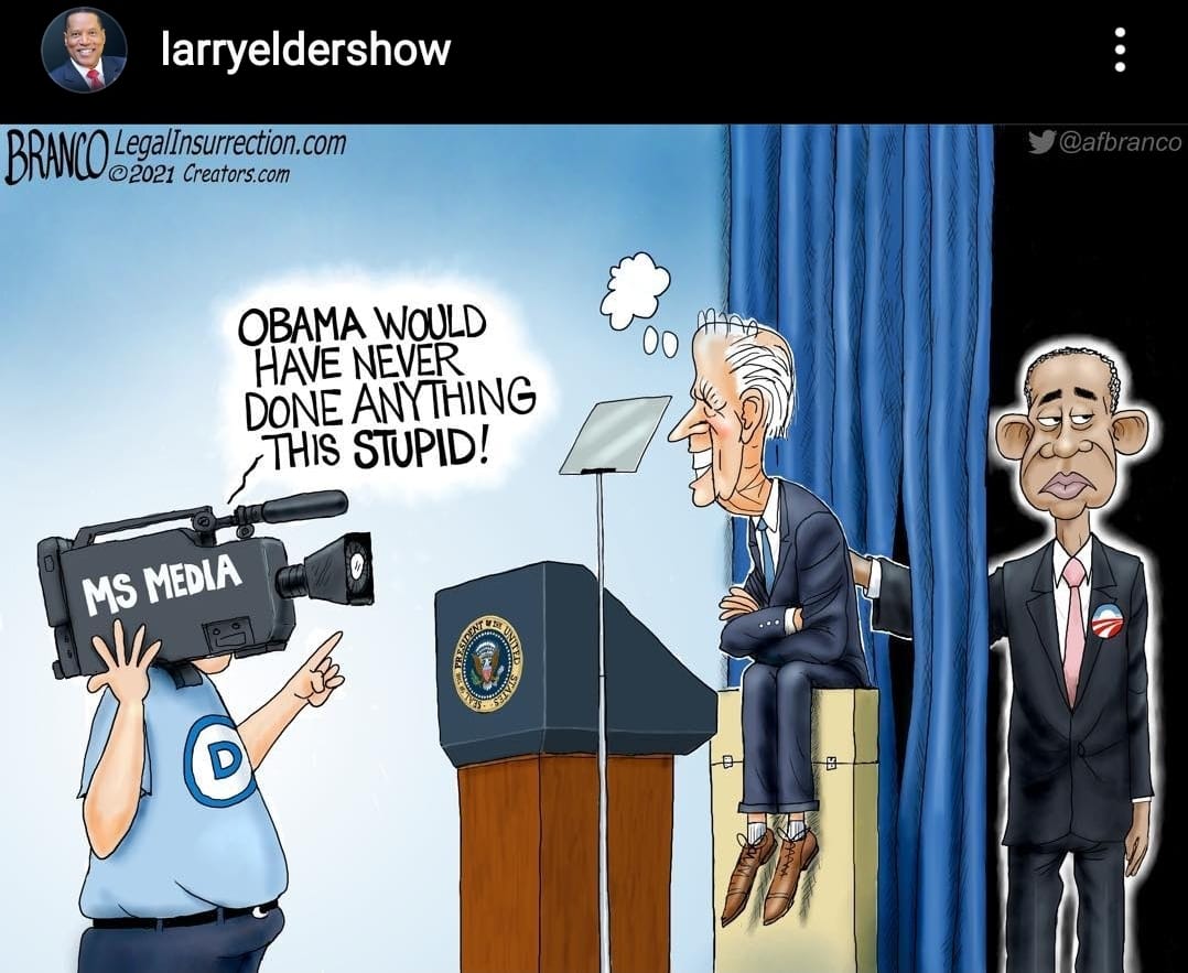 biden puppet obama stupid ms media democrat afghanistan incompetence