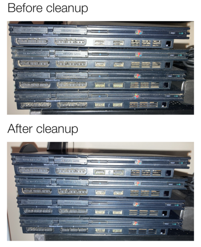 PS2 Slim clean project