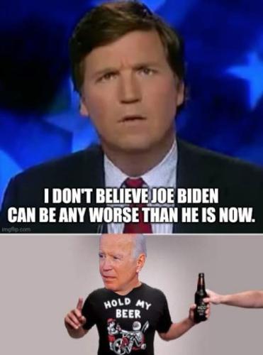 biden beer hold