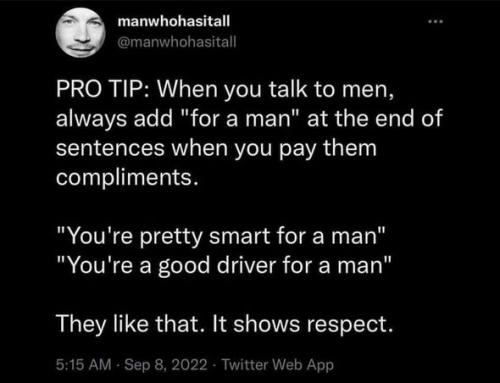 for a man