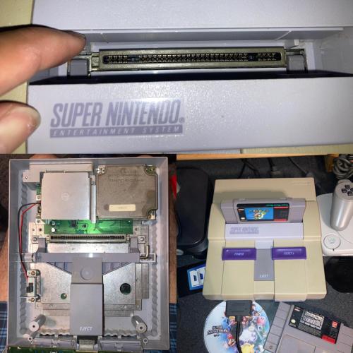 SNES cleaning