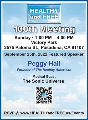 Pacadena, California - Sep 25, 2022 - Healthy and Free Picnic Meeting