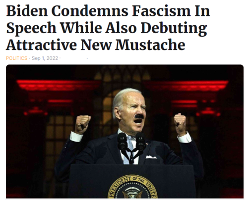 Biden mustache