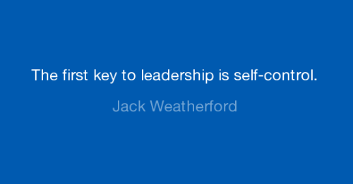 1-Leadership Self-Contol