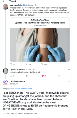 @tribelaw larwrence Tribe demoquack shot nazi