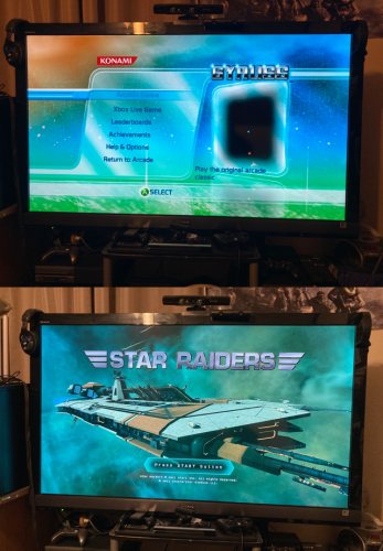 Gyruss & Star Raiders on Xbox 360
