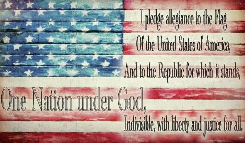 pledge to flag 154
