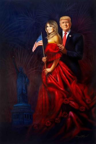 Trump_Melania_Portrait_BarryLWingardPhD