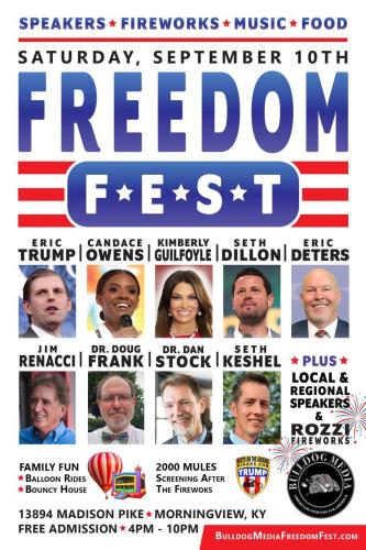 Morningview, Kentucky - Sep 10, 2022 - Freedom Fest