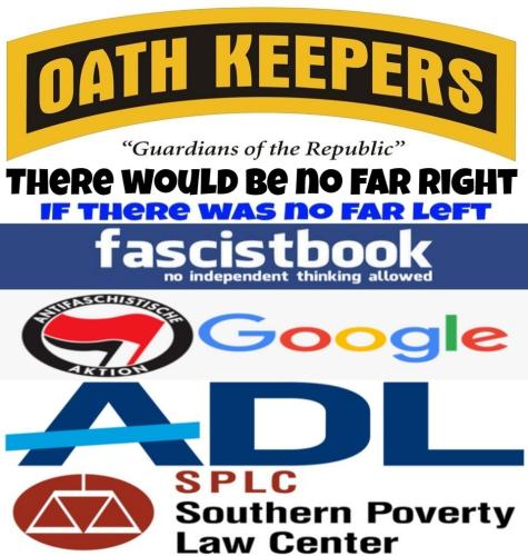 There would be no far right if there was no far left MASTER COPY