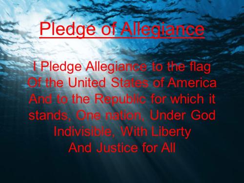 pledge to flag 6