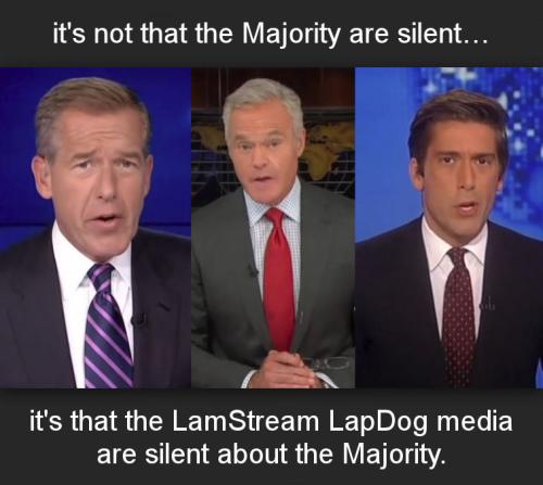 its not that the Majority are silent