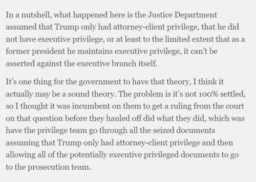 Trump Privilege 1