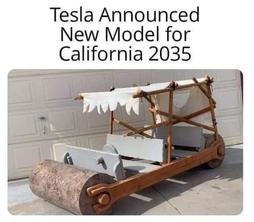 Flintstone Tesla