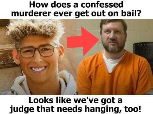 How does a confessed murderer get out on bail