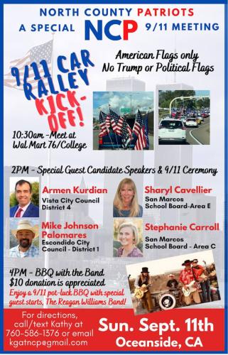 Oceanside, California - Sep 11, 2022 - Car Rally