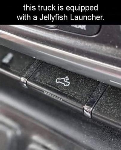 this truck is equipped with a Jellyfish Launcher