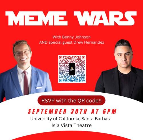 Isla Vista, California - Sep 30, 2022 - Meme Wars