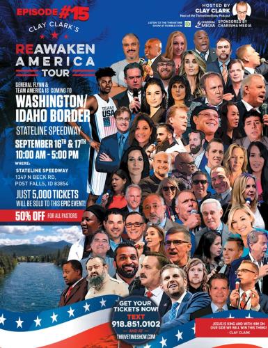 Post Falls, Idaho - Sep 16 & 17, 2022 - Reawaken America Tour