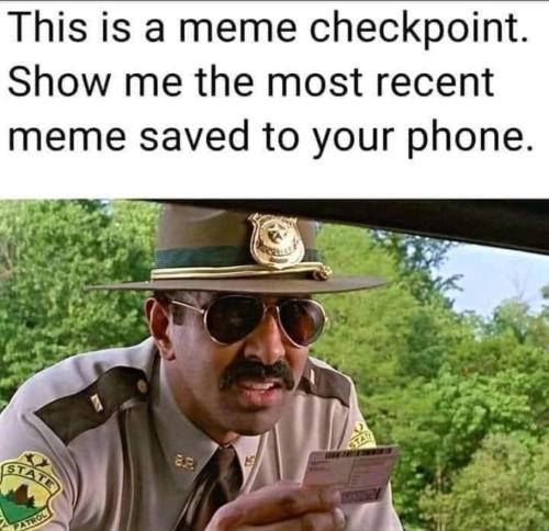 meme checkpoint dui police social media taliban