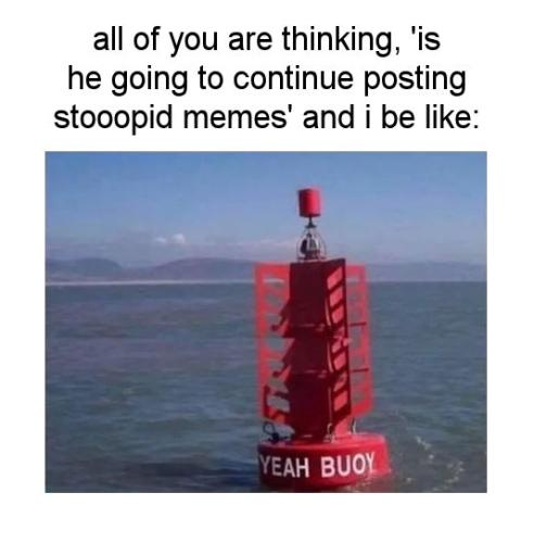 is he going to continue posting stooopid memes