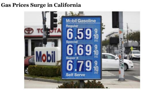 Ca Gas Prices