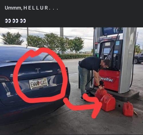 car ele ewww gas