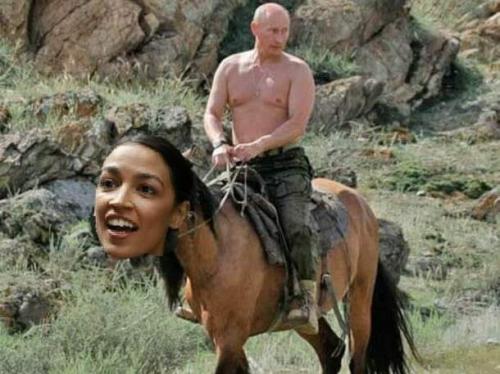 aoc putin