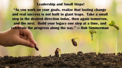 1-Leadership & Small Steps 1