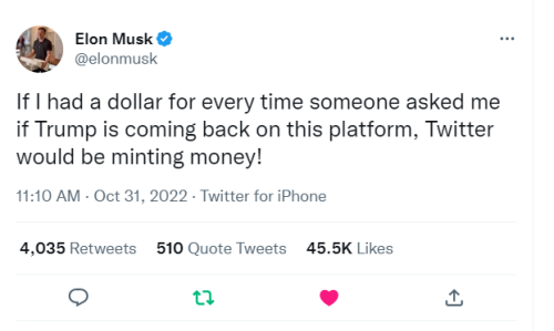 This Elon Musk tweet is going viral as we speak