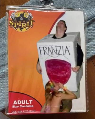 Franzia Box Wine Costume