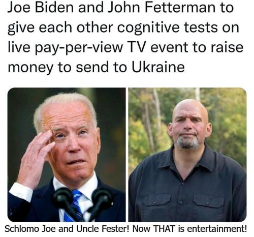Schlomo Joe and Uncle Fester Now THAT is entertainment