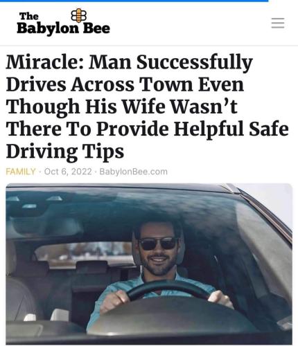 Driving men crazy