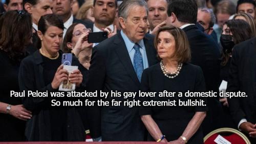 Paul Pelosi was attacked by his gay lover meme