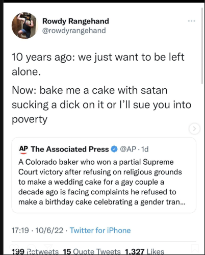 bake cake lgbt fascists dem pervs